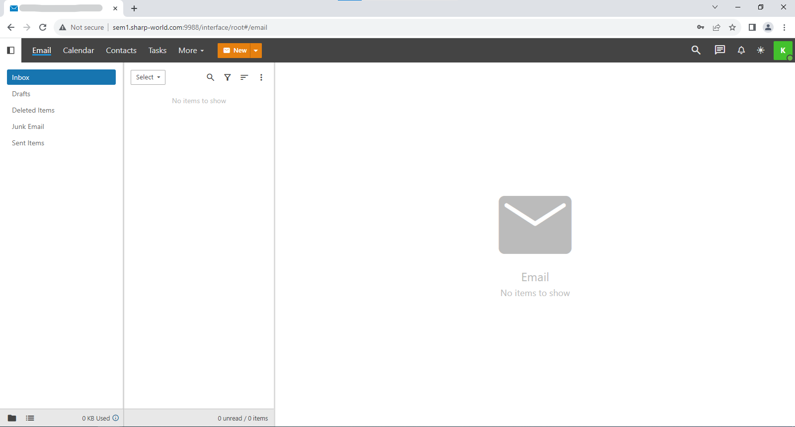 Sharp Knowledge Base | FAQ - Smarter Mail - Webmail