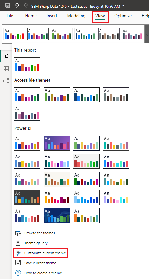 Sharp Knowledge Base | FAQ - Power BI - How to Set Color to Percent ...