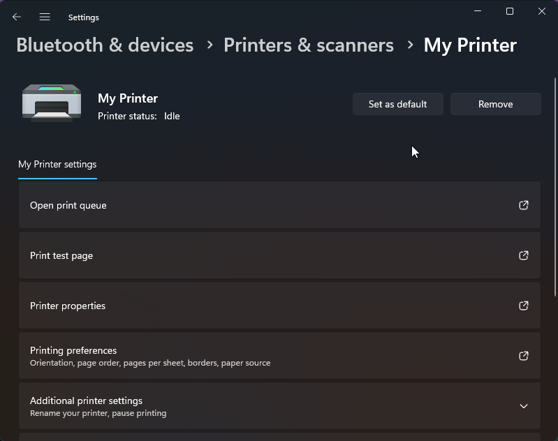 Sharp Knowledge Base | FAQ - Change Printer - Color to Black and White ...